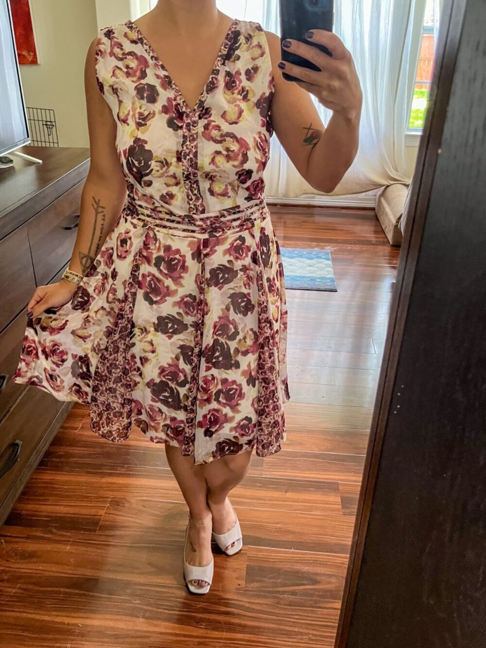 Floral Simply Vera by Vera Wang Dress